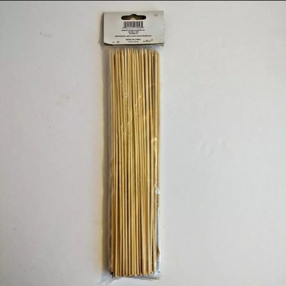 Publix Bamboo Wood Skewers 12in 100 Count Arts & Crafts Cooking Grilling Baking - Picture 5 of 5